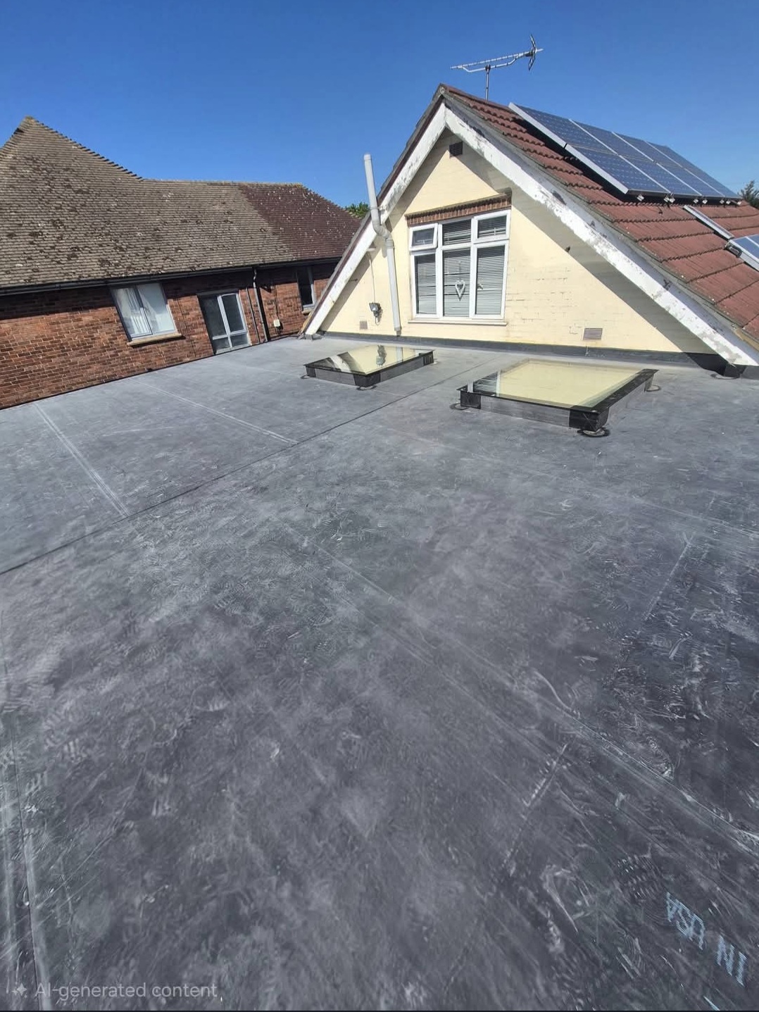 EPDM Roof Installation for Extension in Colchester